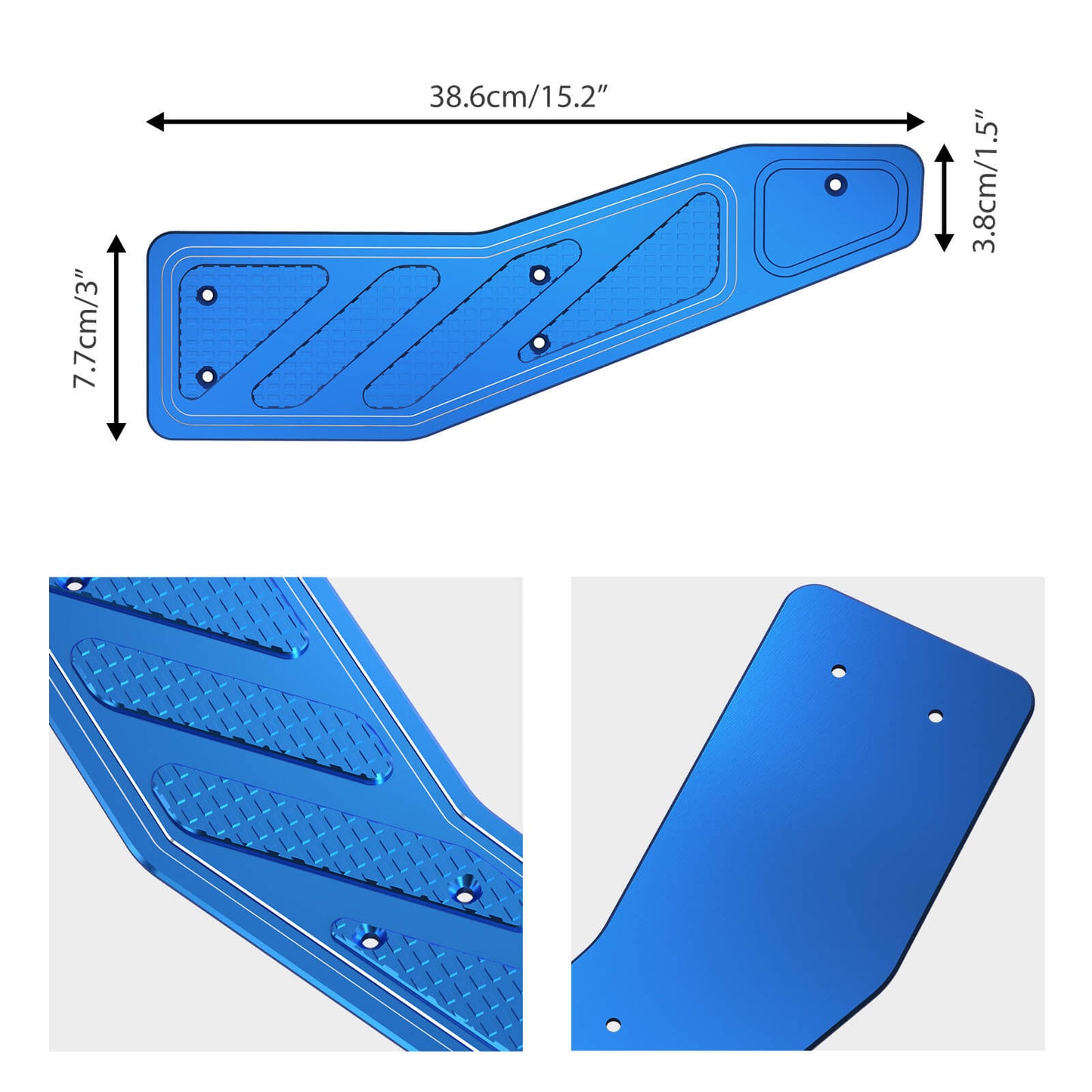Aluminum Foot Rest Pedal Cover For VW Golf 7 GTI Audi A3 8V Right Hand Drive