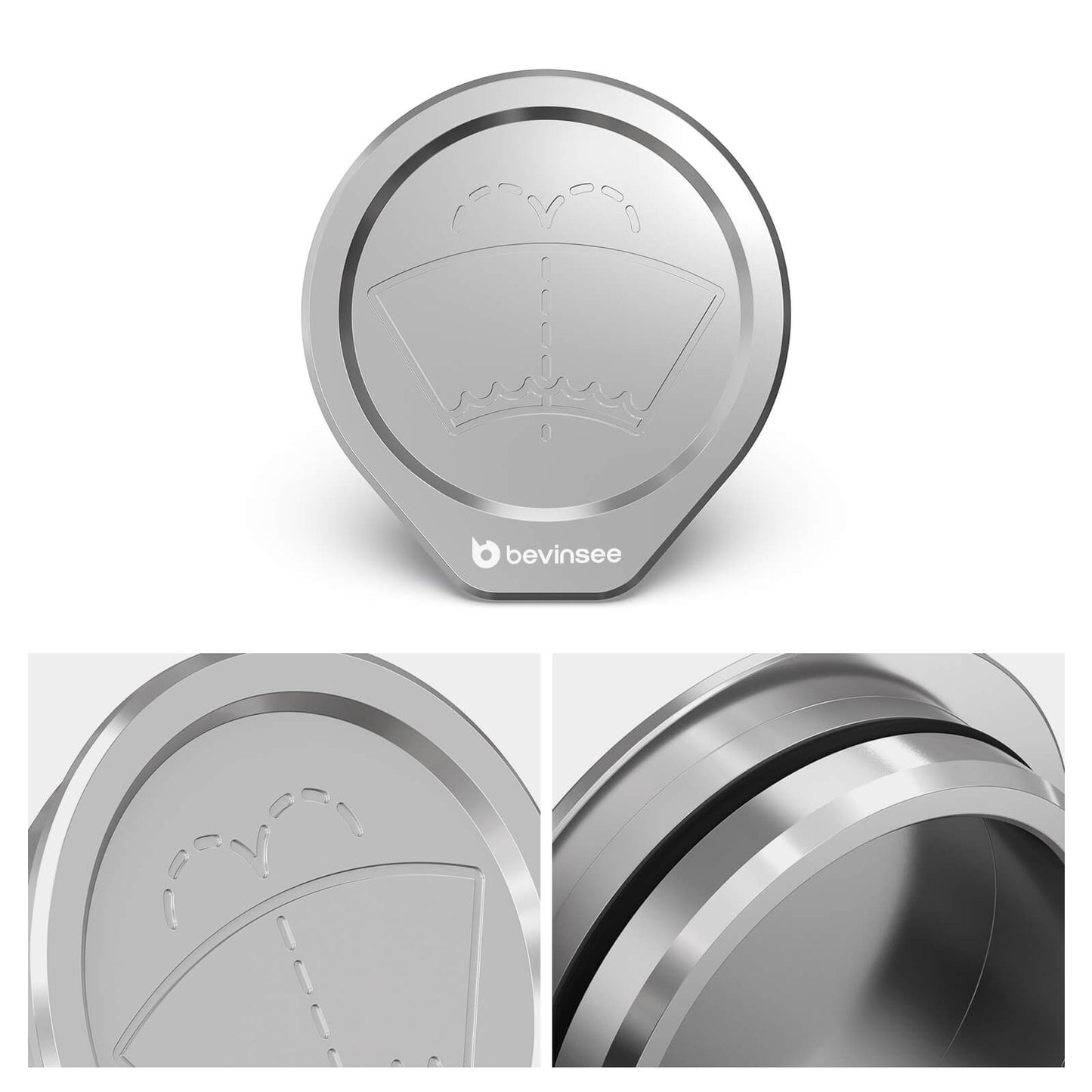 Aluminum Washer Fluid Reservoir Cap For BMW E46 320i 323i 325i 330i 1999-2006
