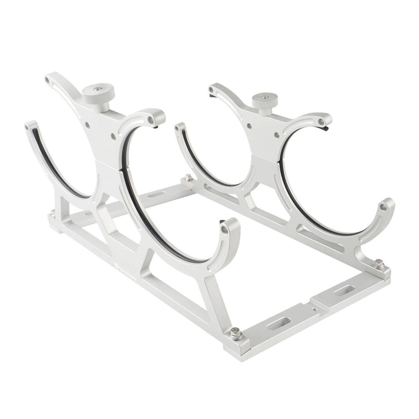Billet Aluminum 7" Dual Double Nitrous Oxide NOS Bottle Bracket Holder