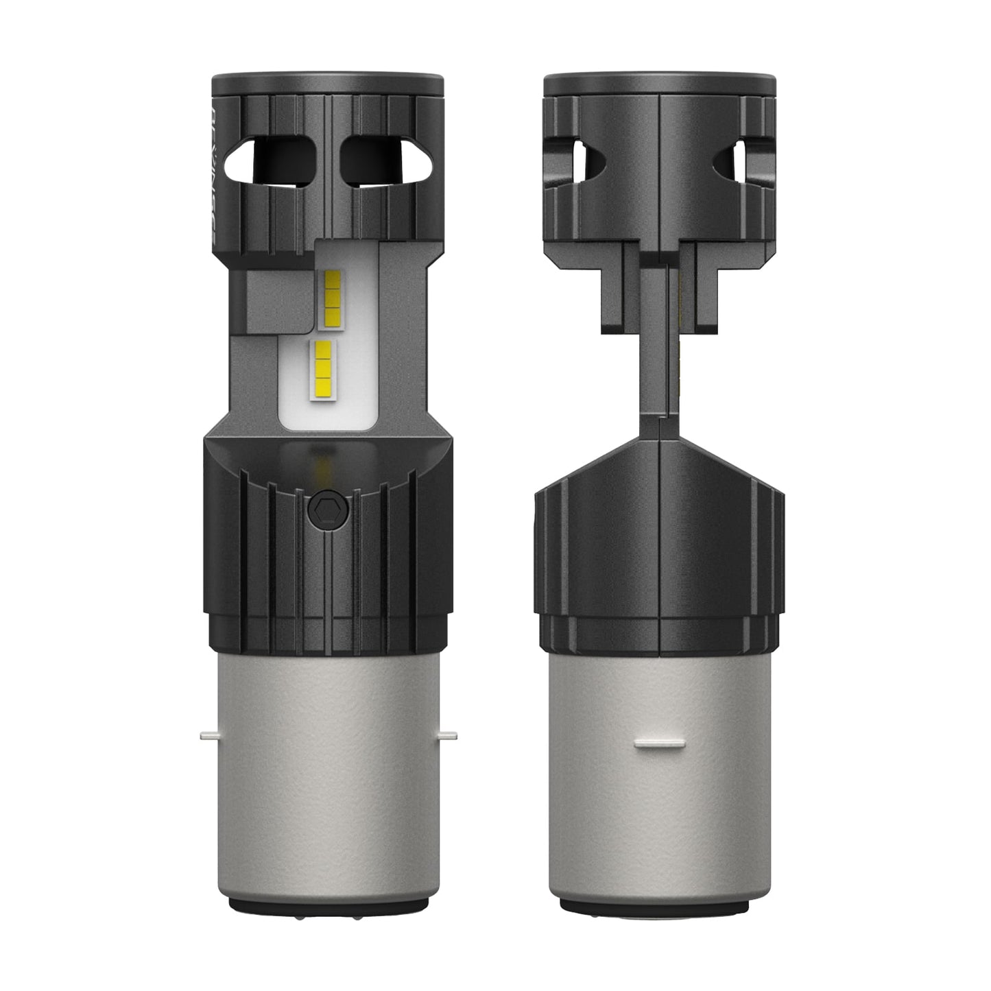 BEVINSEE BA20D H6 LED Motorcycle Headlight 70W 12000LM Hi/Lo Beam