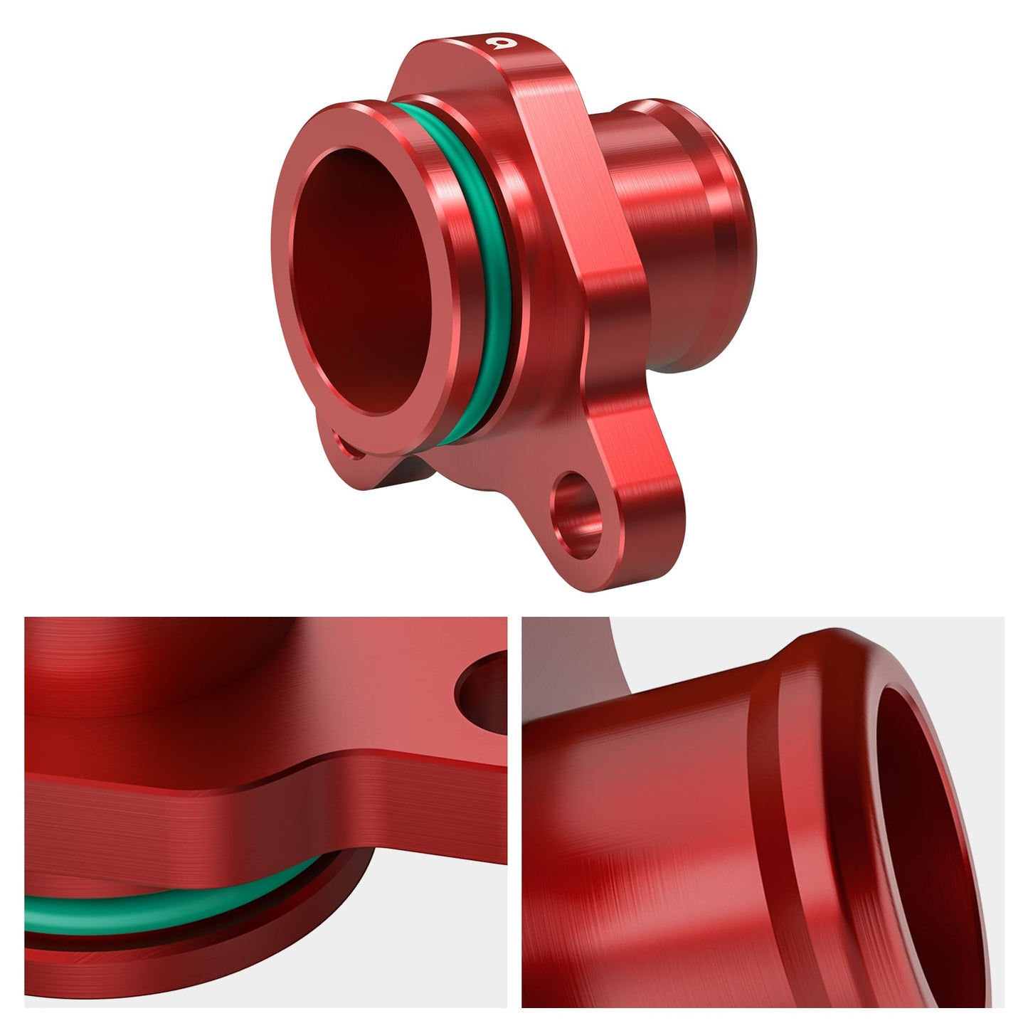 Billet Aluminum Coolant Port Fitting Upgrade for BMW N52 N54 N55 N20