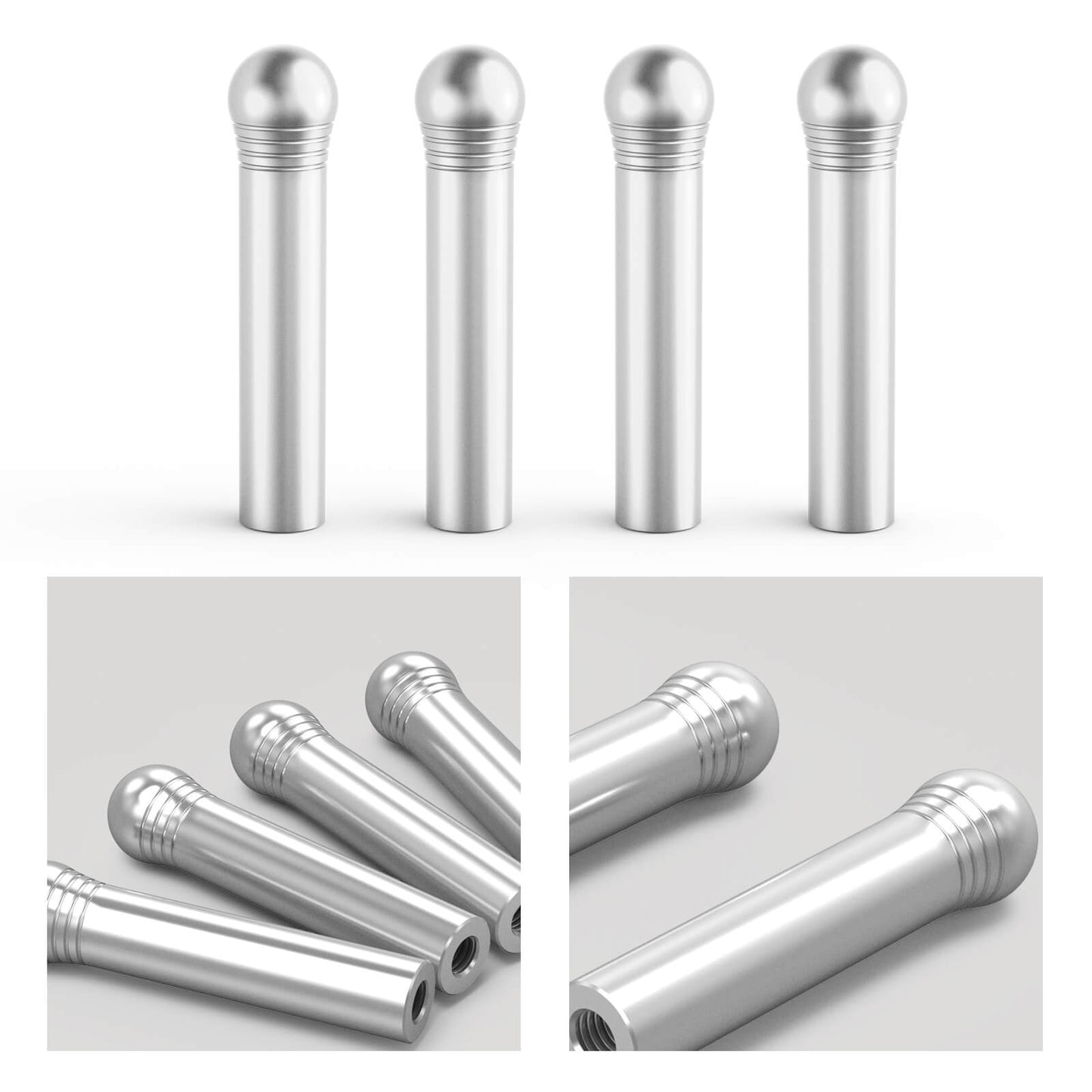 Door Lock Knobs Buttons For BMW E46 E90 Z4 E87 E88 E84