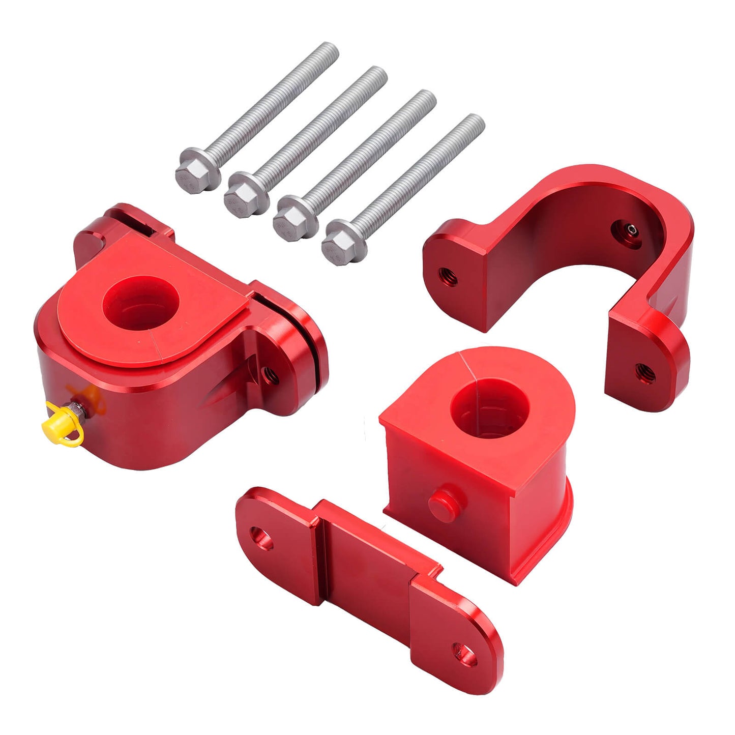 BEVINSEE Aluminum Front Anti Roll Bar Mount with Bushing For VW Golf MK7 MK8