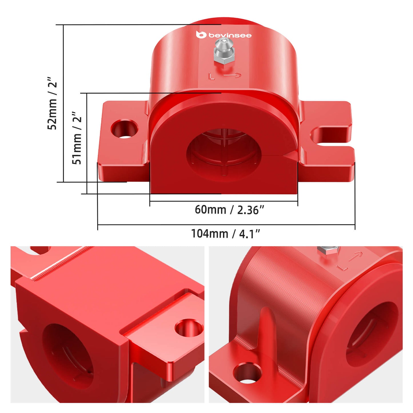 Front Suspension Stabilizer Bar Bushings Kit For Toyota 4Runner