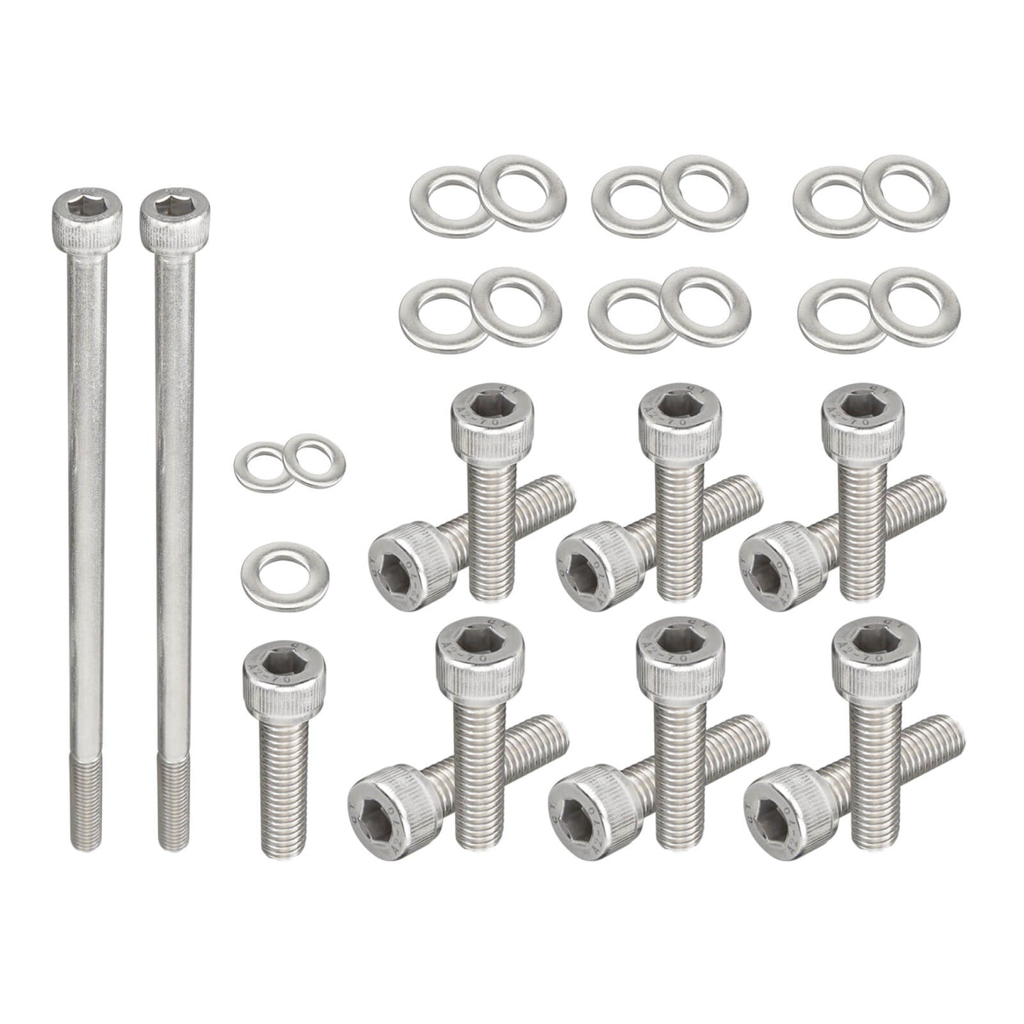 GM LS Stainless Steel Oil Pan Bolt Kit Set For LSX LS2 LS3 LS6 LS7