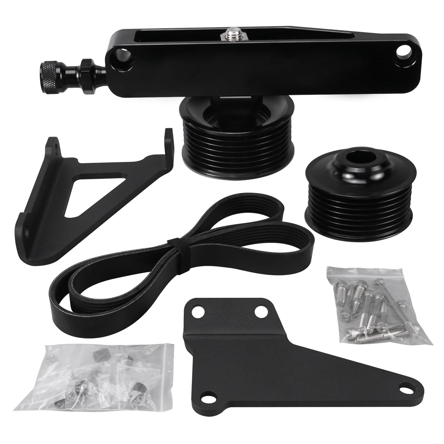 K Series A/C & P/S Replacement Pulley Kit for Honda For Acura K20 K24 K Swap RSX