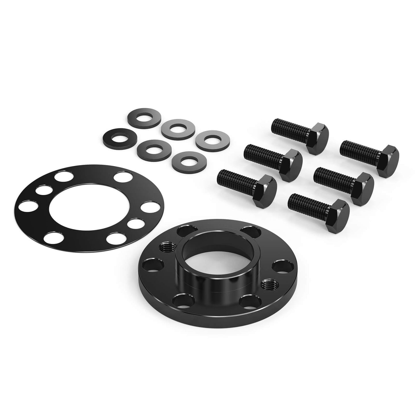 LS Short Crank Flexplate Spacer with Bolts For GM LS 5.3L 5.7L 6.0L 6.2L to SBC Trans