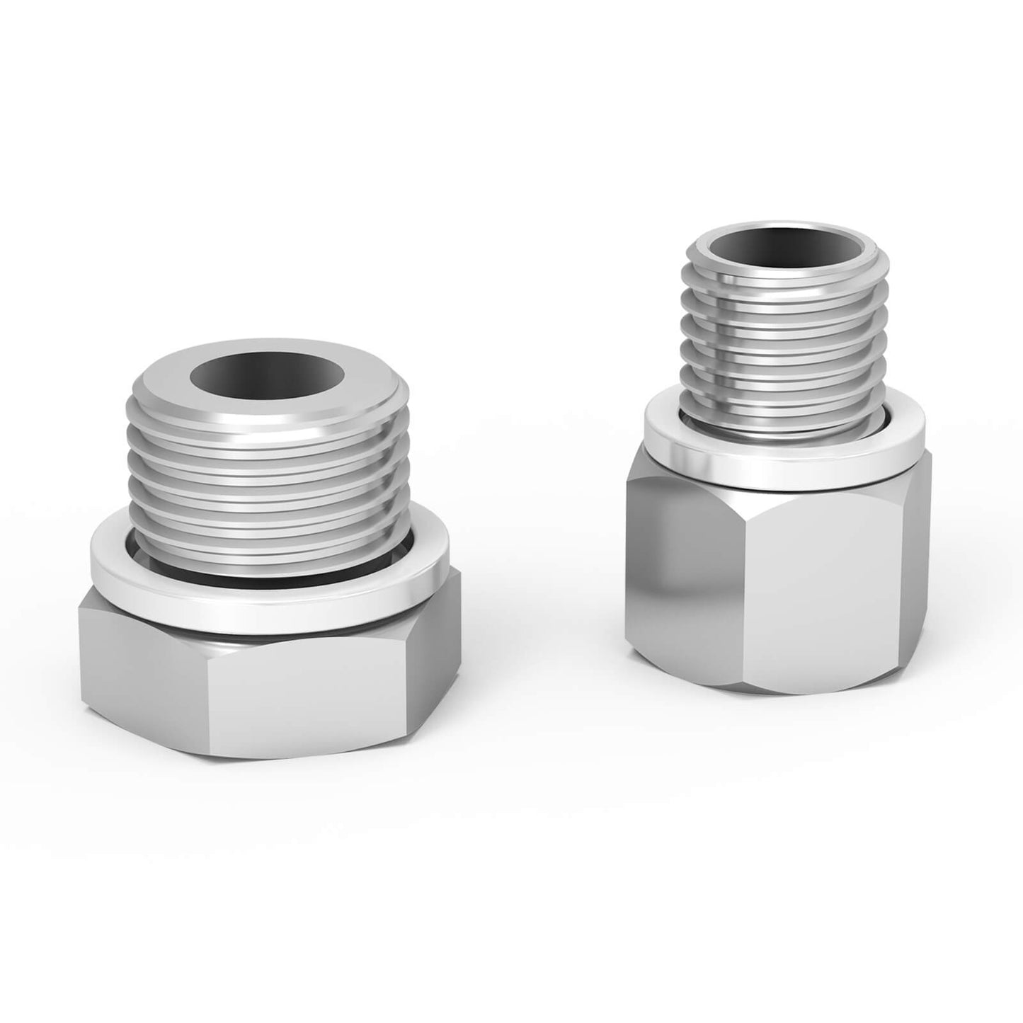 M12 M16 Oil Pressure Coolant Temp Gauge Fitting Adapters For GMC Sierra Yukon