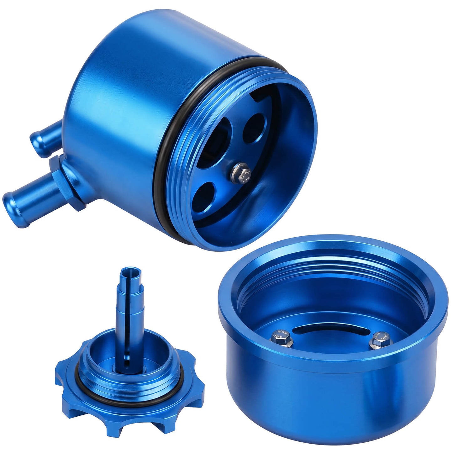 Billet Aluminum Power Steering Reservoir Upgrade Kit For BMW E90 E92 335i E82 E88 135i 1M M3 M5