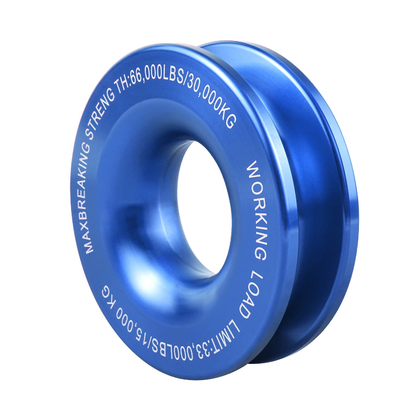 Recovery Pulley Ring 30000 KG for Soft Shackle and Winch Rope 4WD Recovery Gear 4x4 Offroad