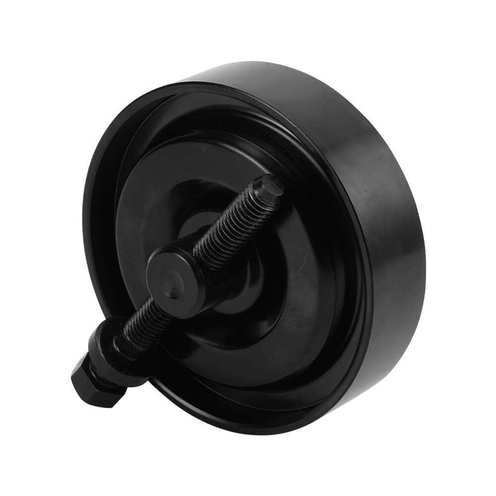 Steel Belt Tension Pulley Black Steel 1pc for Hyundai Accent Elantra Kia Rio Spectra