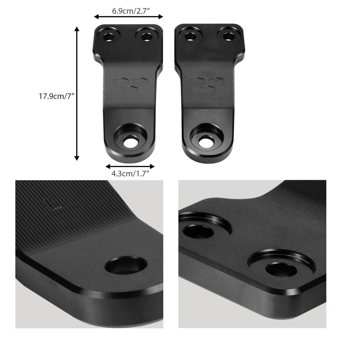 12mm Aluminum Front Subframe Support Bracket For VW Golf MK7 Audi A3 8V