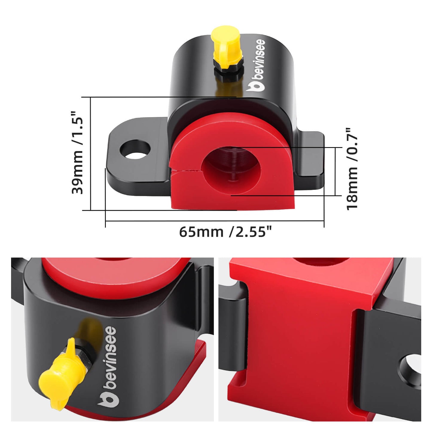 18mm Rear Anti Roll Sway Bar Polyurethane Bushing For BMW E46 Z4 E85 E86