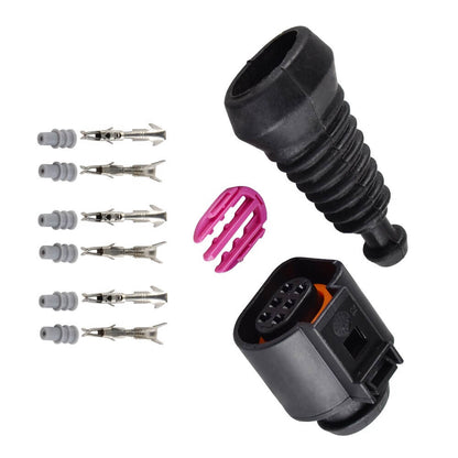 2 Set LSU4.9 Wideband Sensor Connector Plug For VW For Audi 1J0973713