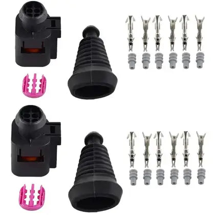 2 Set LSU4.9 Wideband Sensor Connector Plug For VW For Audi 1J0973713
