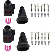 2 Set LSU4.9 Wideband Sensor Connector Plug For VW For Audi 1J0973713