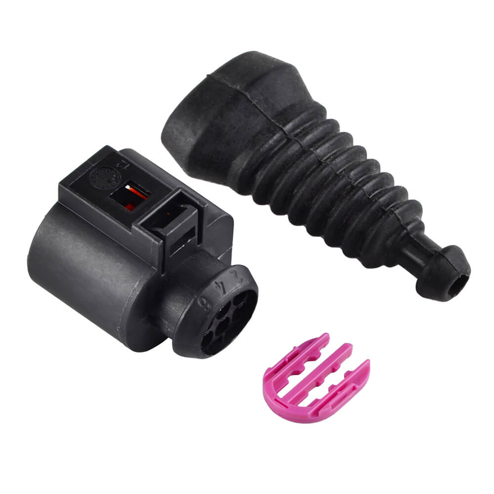 2 Set LSU4.9 Wideband Sensor Connector Plug For VW For Audi 1J0973713