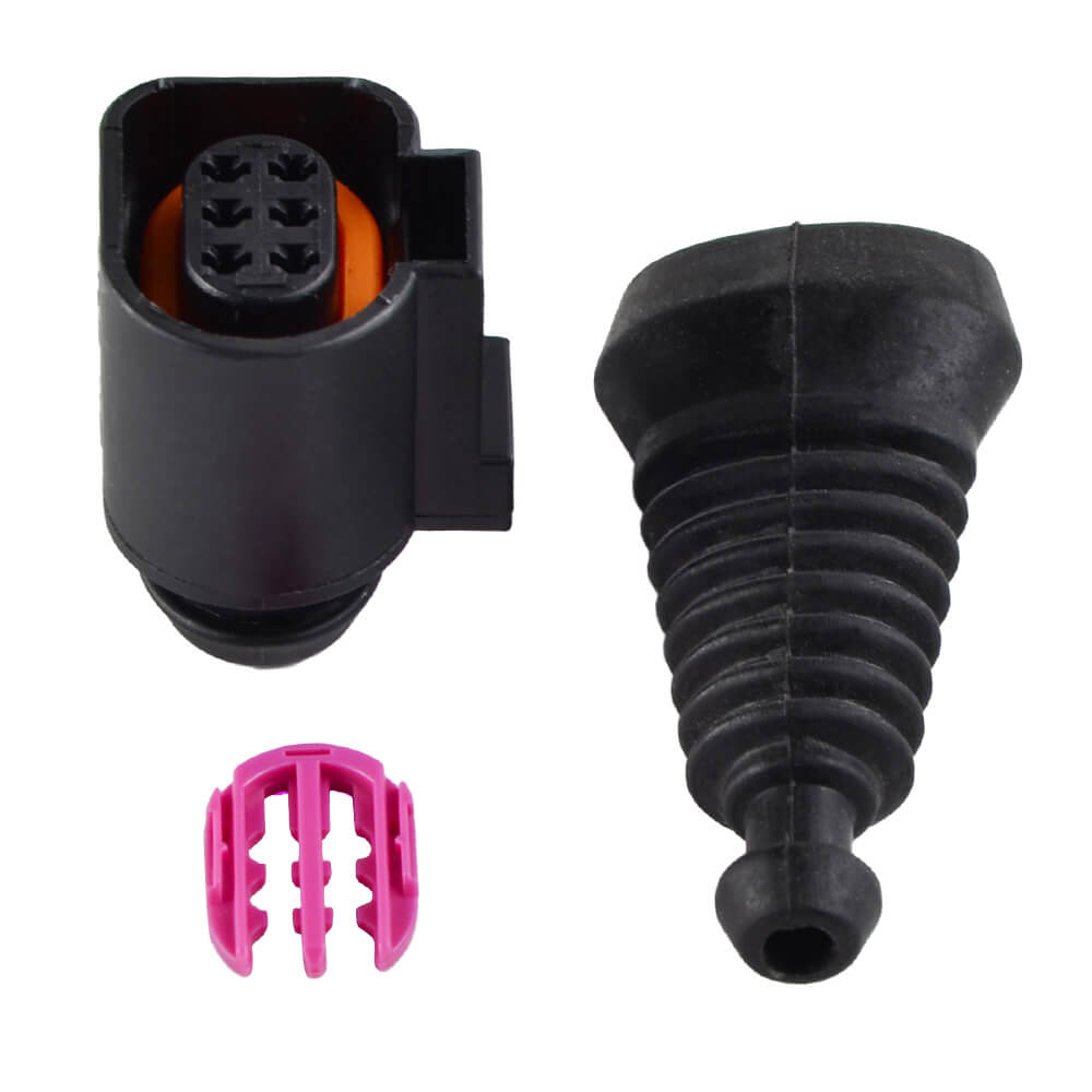 2 Set LSU4.9 Wideband Sensor Connector Plug For VW For Audi 1J0973713