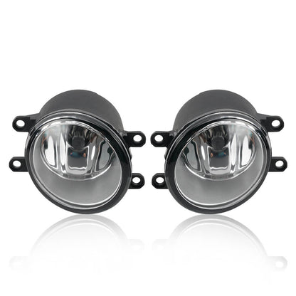 2X Front Clear Fog Lamp With Wring Switch For Toyota Yaris Sedan 07-11