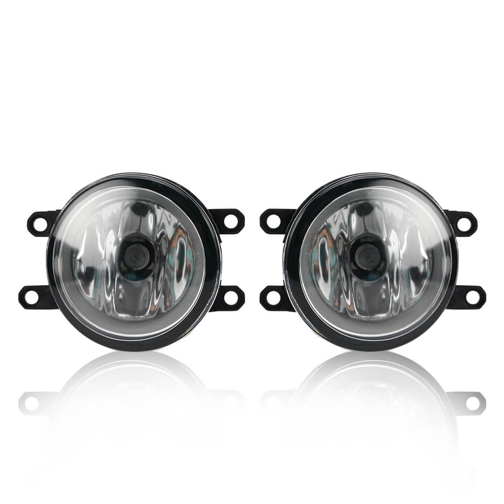 2X Front Clear Fog Lamp With Wring Switch For Toyota Yaris Sedan 07-11