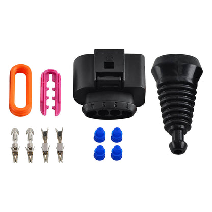 4PCS Ignition Coil Connector Kit For VW For Golf For Jetta For Passat For Polo