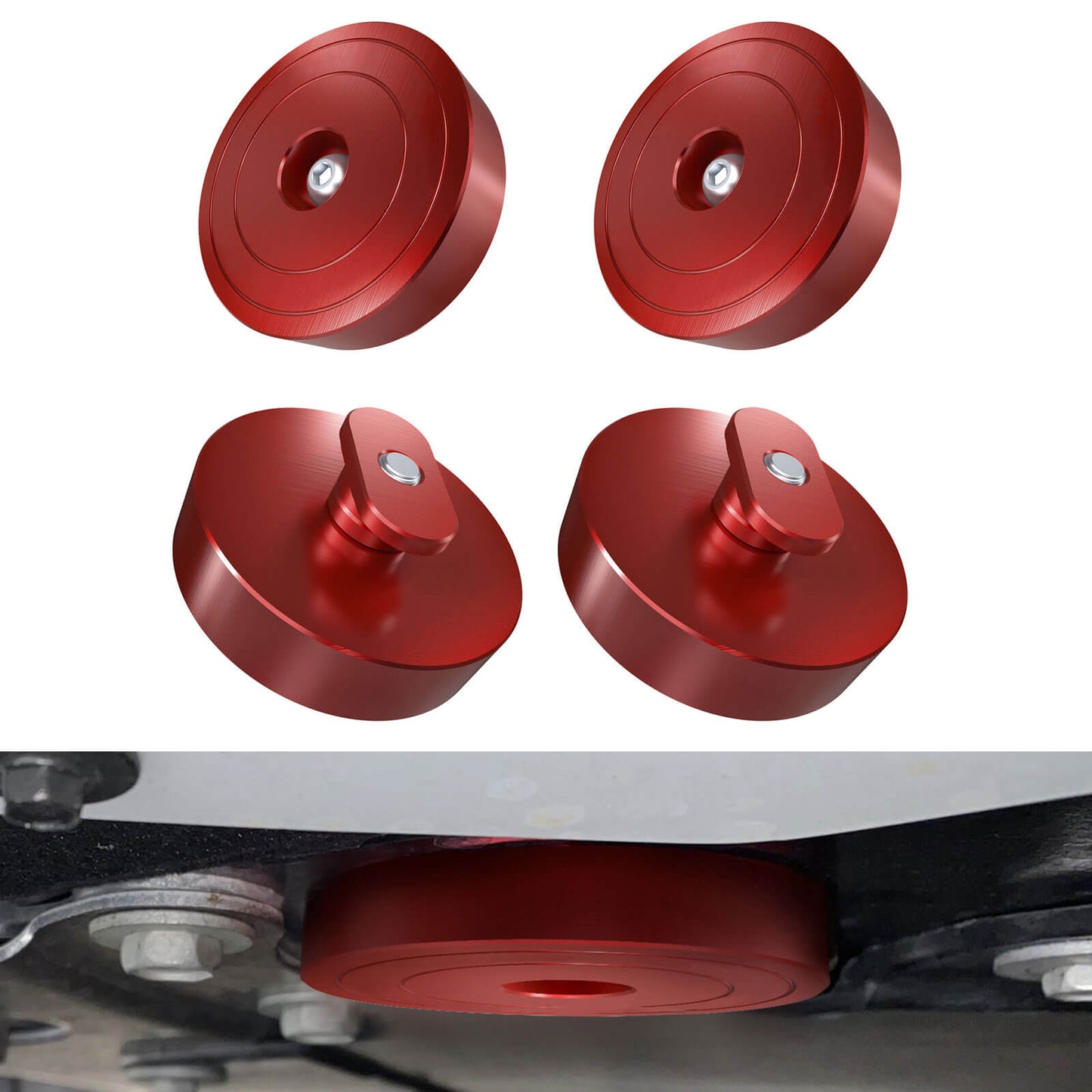 4PCS Jack Jacking Lift Pads Puck For Corvette C5 C6 C7 GS Z06 ZR1 C8