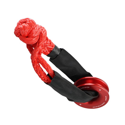 Heavy Duty 66000LB Soft Shackle Recovery Rope With Winch Ring for SUV