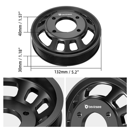 Billet Aluminum Water Pump Pulley For BMW E36 E34 E39 Z3 M50 M52
