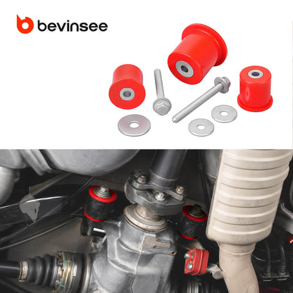 Polyurethane (Poly) Differential Mount Bushing Kit For BMW E82 E88 E90 E92