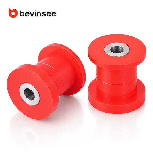 Casquillos delanteros de poliuretano 85A para el brazo de control delantero BEVINSEE para VW Golf Mk7 AUDI A3 8V
