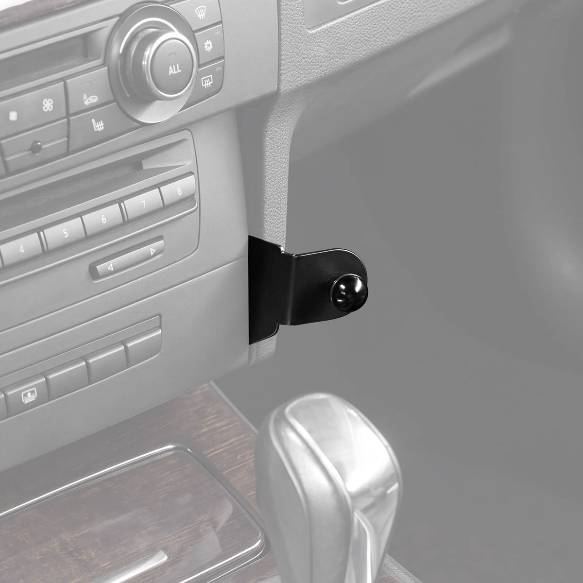 BEVINSEE-telefonholderbeslag til BMW E90 E91 E92 E93 med navigation til venstrestyrede biler