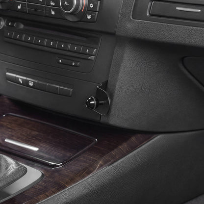 BEVINSEE-telefonholderbeslag til BMW E90 E91 E92 E93 med navigation til venstrestyrede biler