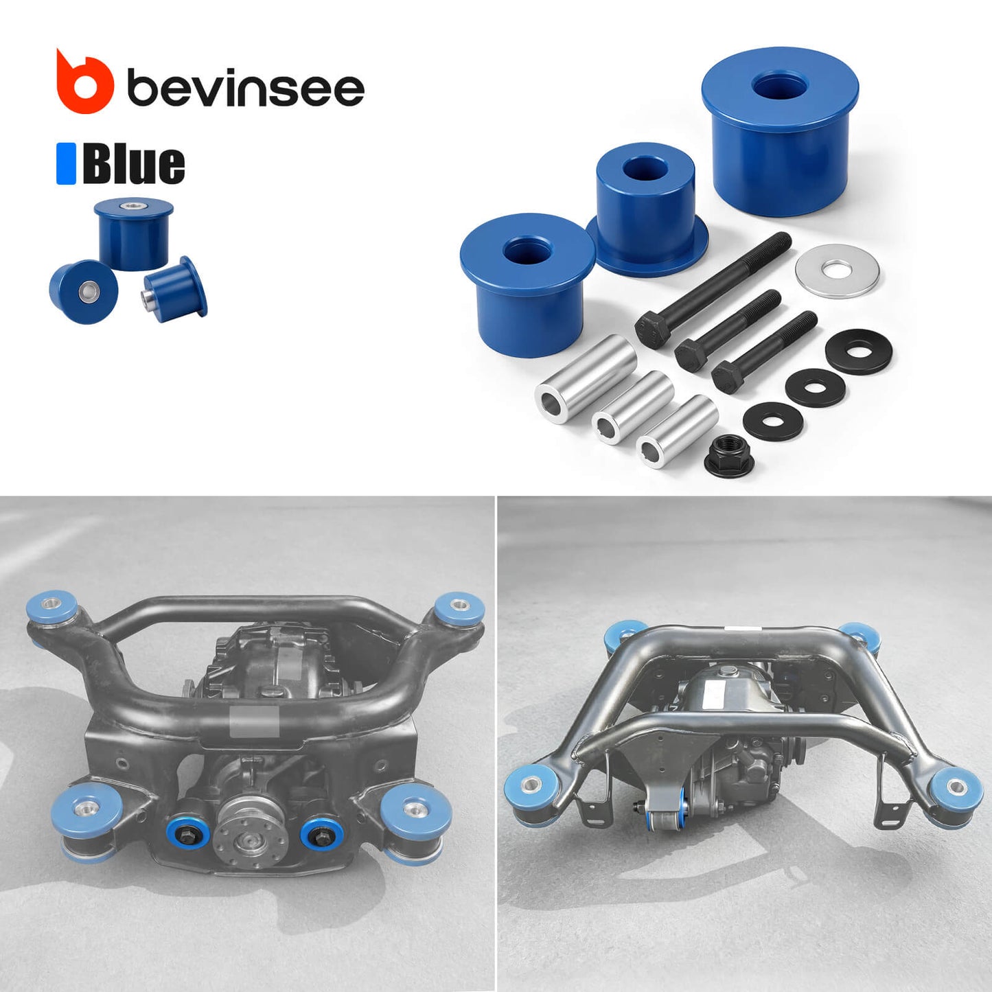 95A Polyurethane (Poly) Differential Mount Bushing Kit For BMW E46 Z4 E85