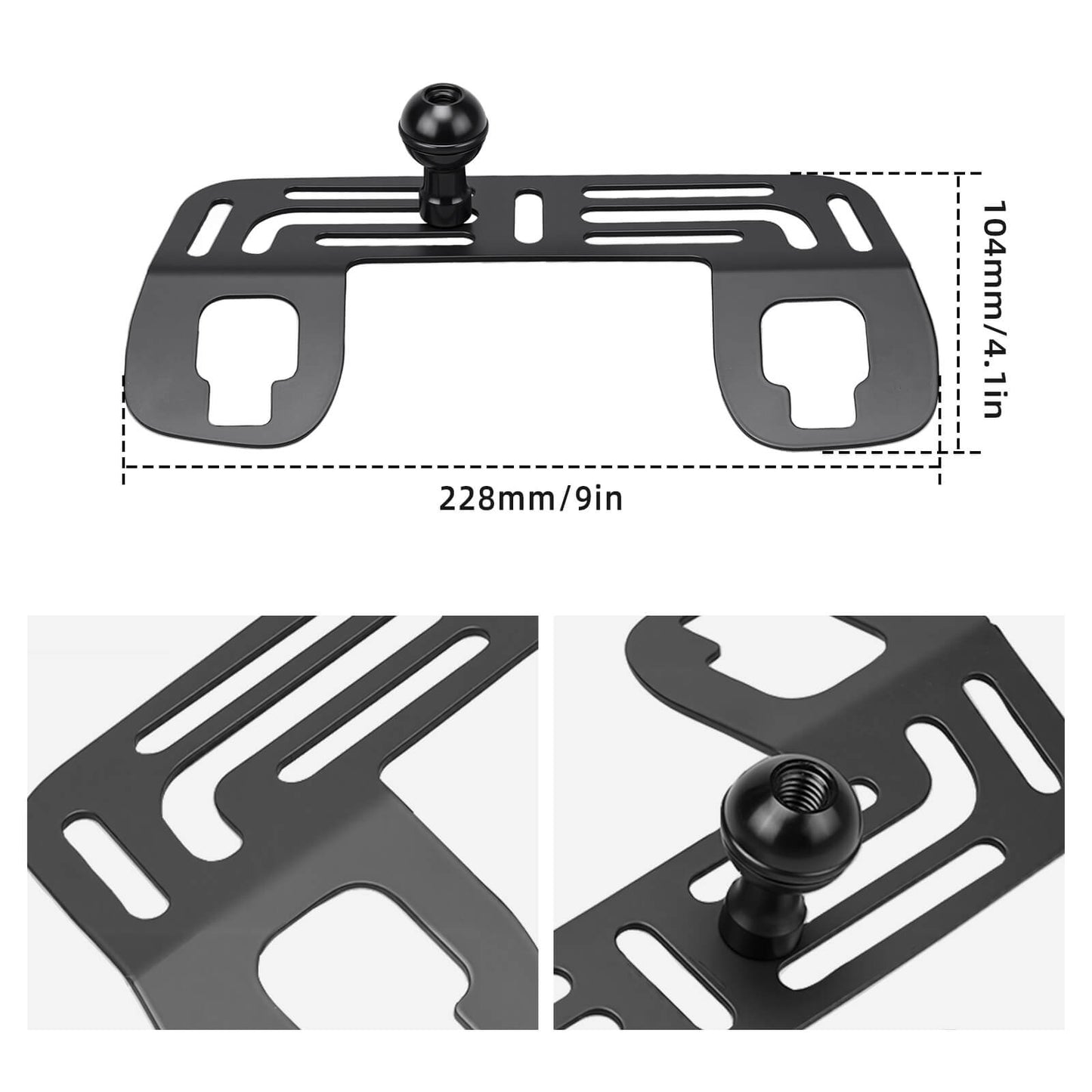 A-pillar Grab Handle Mount For Phones Radios Switch Overlanding For 4Runner 2010-2024
