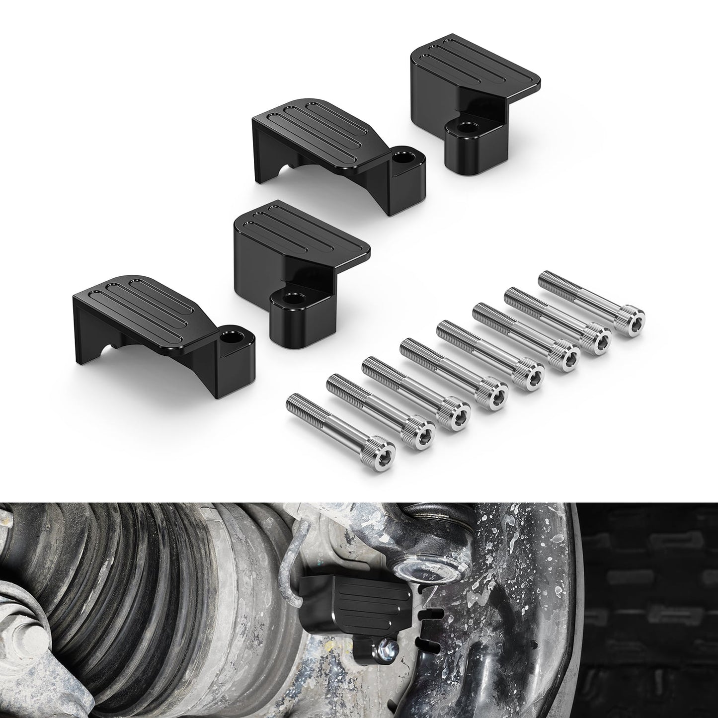 BEVINSEE Billet Aluminium ABS Guard For Toyota 4Runner