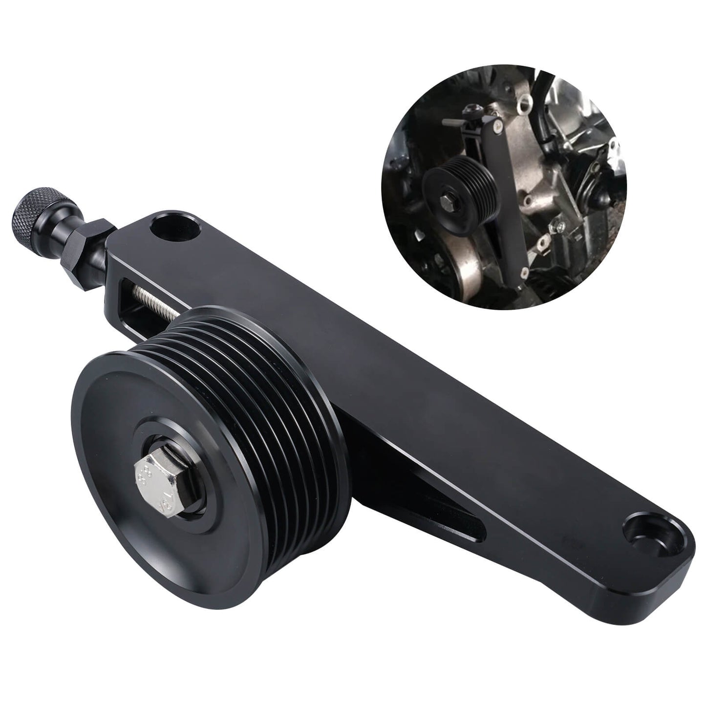 K Series A/C & P/S Replacement Pulley Kit for Honda For Acura K20 K24 K Swap RSX