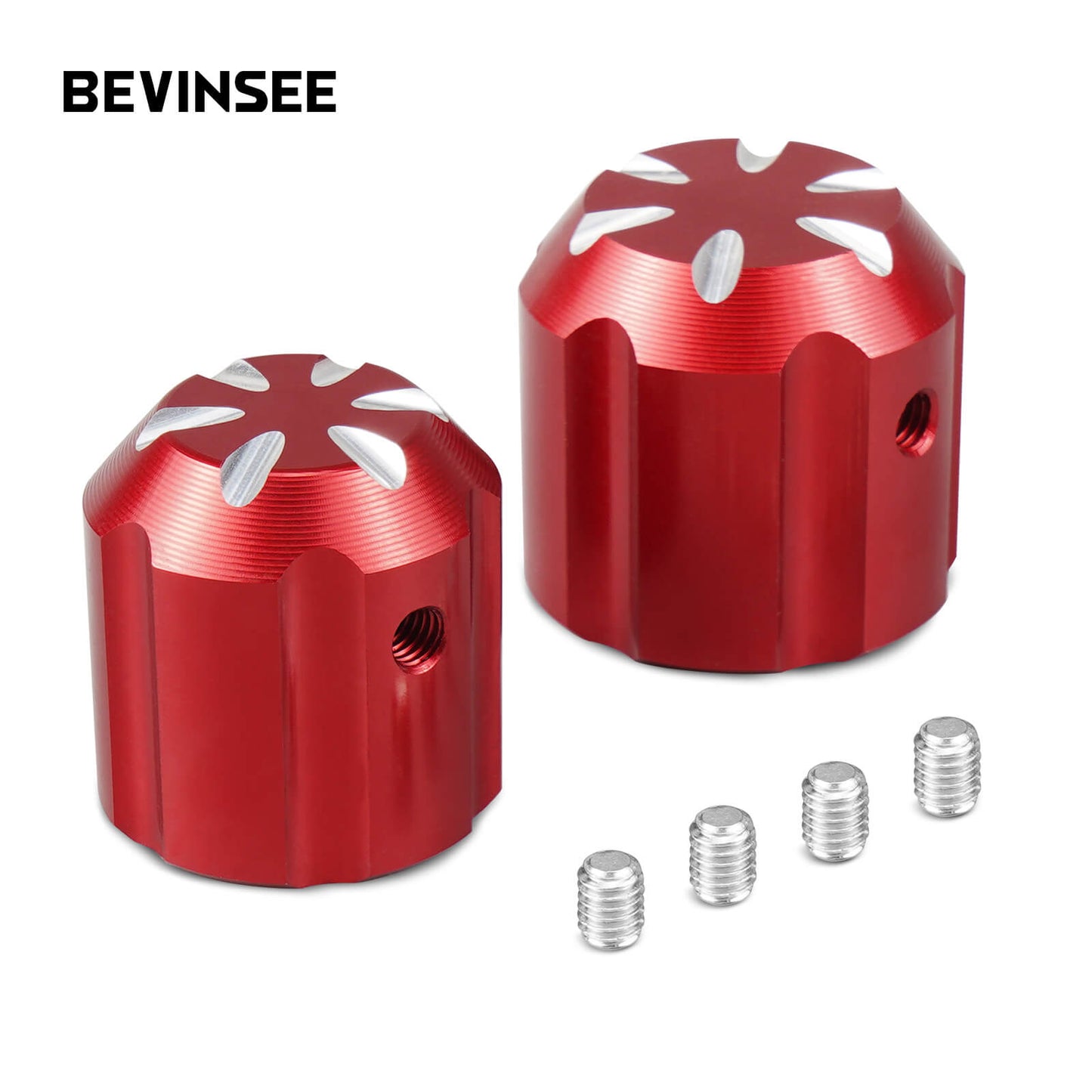 Aluminum A/C Service Valve Cap Cover For Golf MK7 For Audi A3 8V