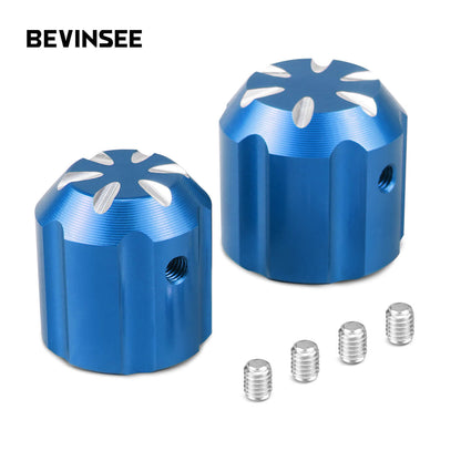 Aluminum A/C Service Valve Cap Cover For Golf MK7 For Audi A3 8V