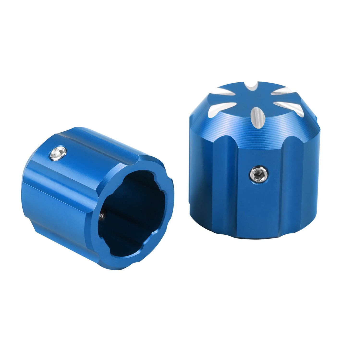 Aluminum A/C Service Valve Cap Cover For Golf MK7 For Audi A3 8V