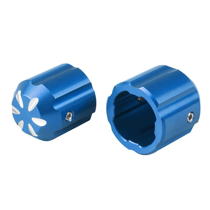 Aluminum A/C Service Valve Cap Cover For Golf MK7 For Audi A3 8V