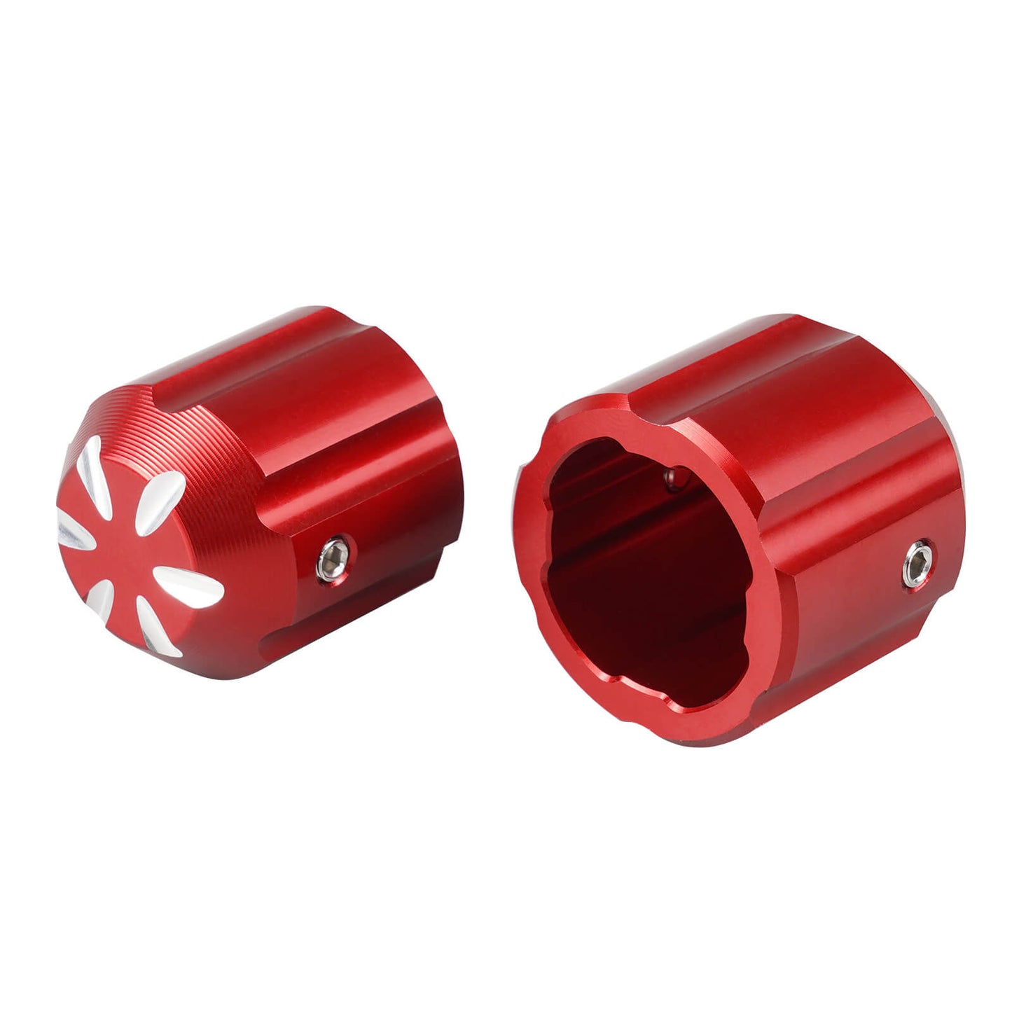 Aluminum A/C Service Valve Cap Cover For Golf MK7 For Audi A3 8V