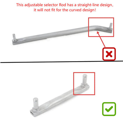 Adjustable Dual Shear Selector Rod DSSR For BMW E46 320i 323i 325i