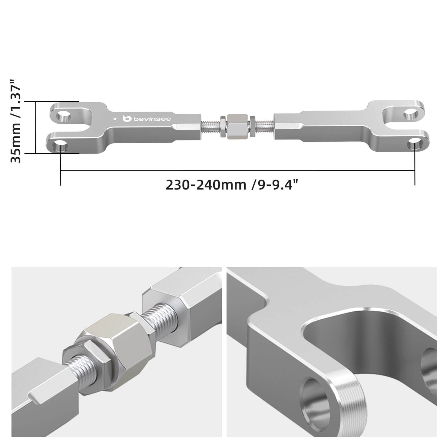 Adjustable Dual Shear Selector Rod DSSR For BMW E46 320i 323i 325i