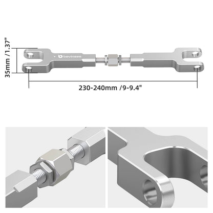 Adjustable Dual Shear Selector Rod DSSR For BMW E46 320i 323i 325i