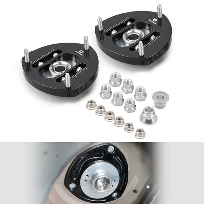BEVINSEE Adjustable Front Camber Plates For VW Golf MK7