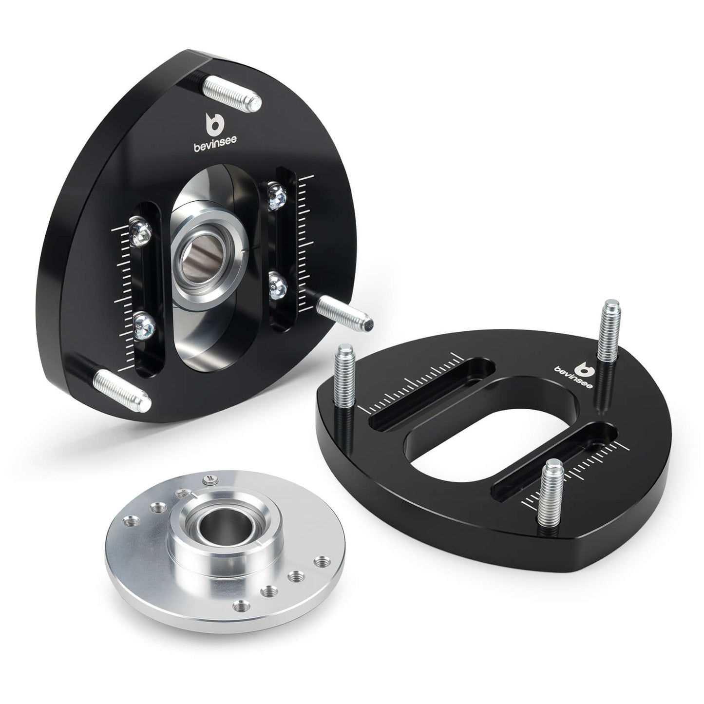 BEVINSEE Adjustable Front Camber Plates For VW Golf MK7