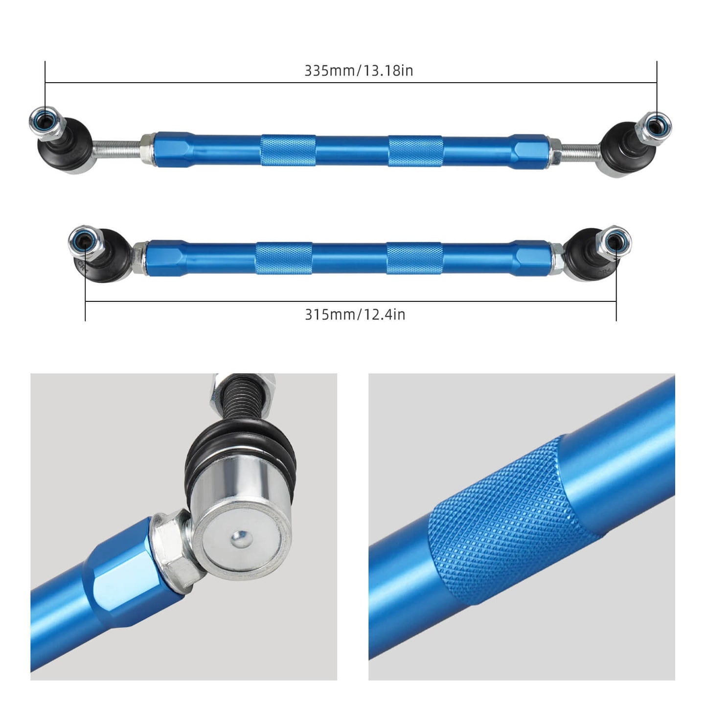 BEVINSEE Adjustable Front End Link For Golf MK7 Audi A3 8V