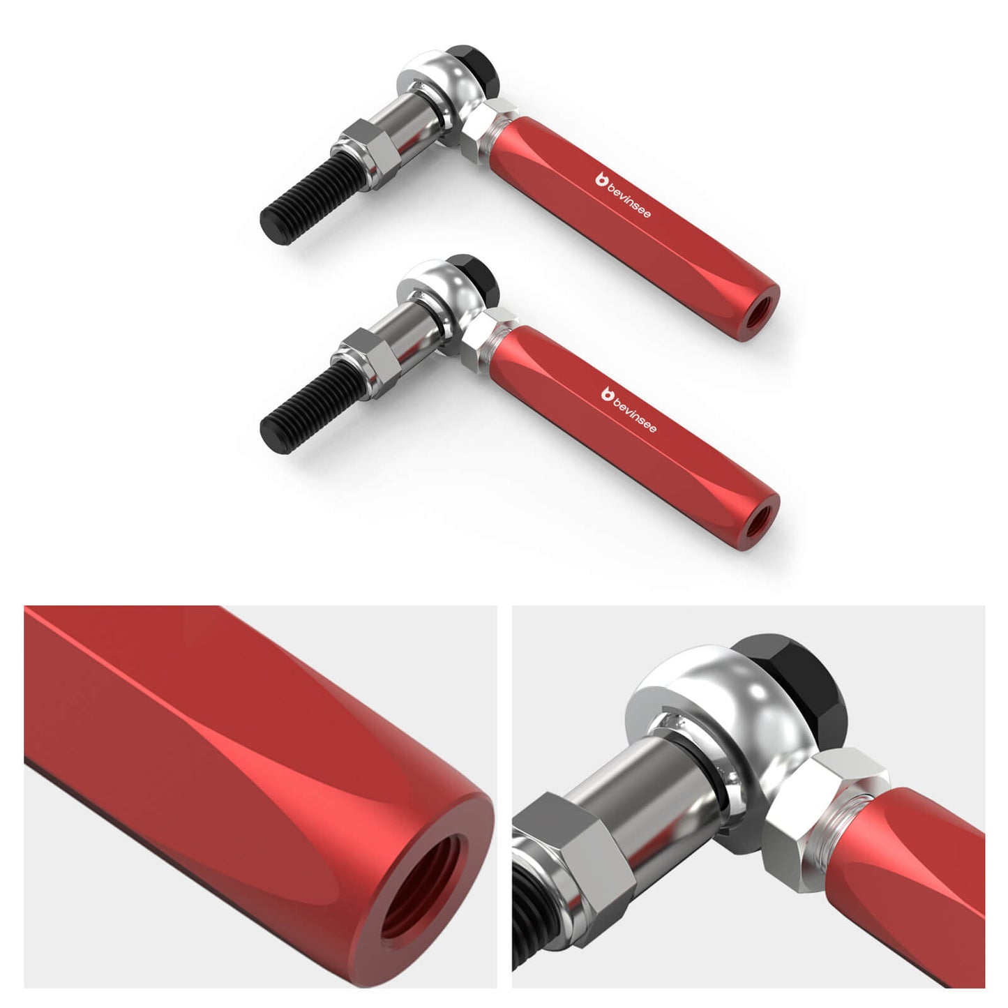 Adjustable Outer Tie-rod Ends For Maximum Power Bump Steer Kit