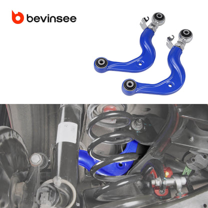 BEVINSEE Adjustable Rear Camber Arm For VW Golf Mk6 MK7 Audi A3