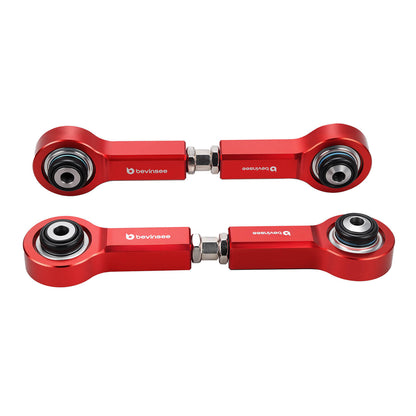 BEVINSEE Adjustable Rear Guide Rod Arms With Monoball For BMW E90 E92 E88 E82 E84